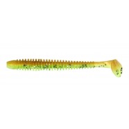 Силіконова приманка рибальська, ZEOX Trigger Shad Tail, довжина 3,4 дюймів, 6шт/уп, колір №201 K